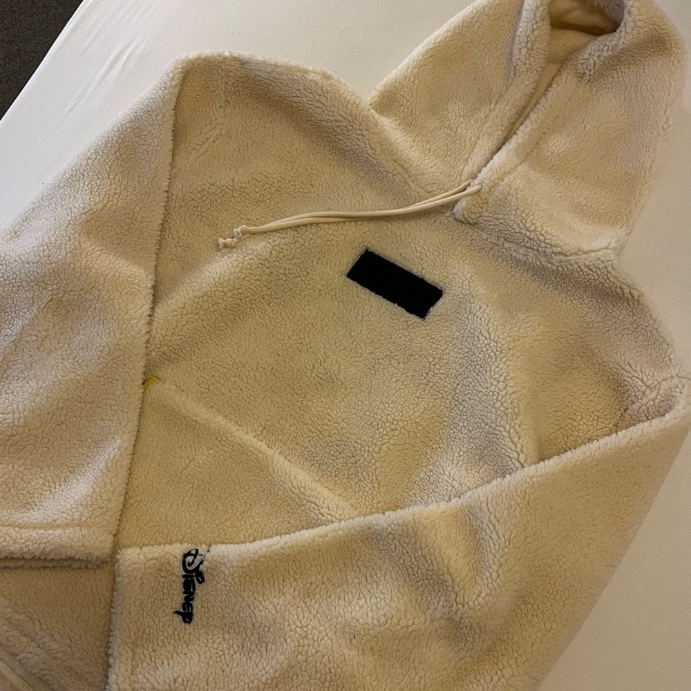 Kith Cream Sherpa Hoodie